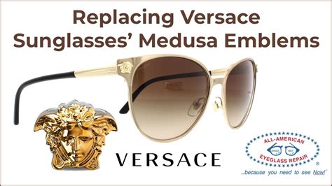 replacement lens for versace sunglasses|versace glasses parts.